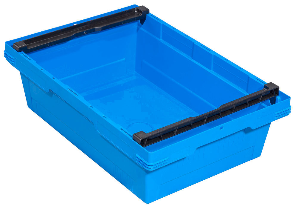 Višekratni Stapelbehälter Classic-Line D DENIOS 265251W 600 x 400 x 173 mm Plavi