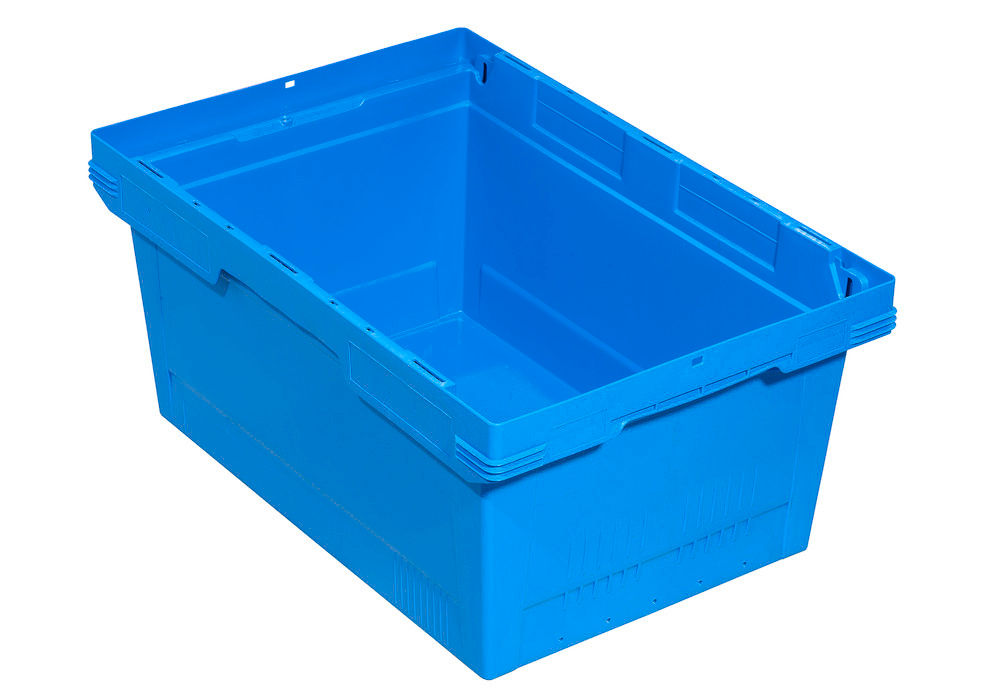 Polipropilenski Sklopivi Stapelbehälter Classic-Line D DENIOS 265239W 600 x 400 x 323 mm Plavi