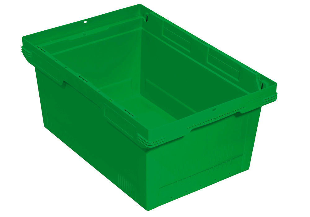 Višekratni Stapelbehälter Classic-Line D DENIOS 265238W 600 x 400 x 273 mm Zeleni