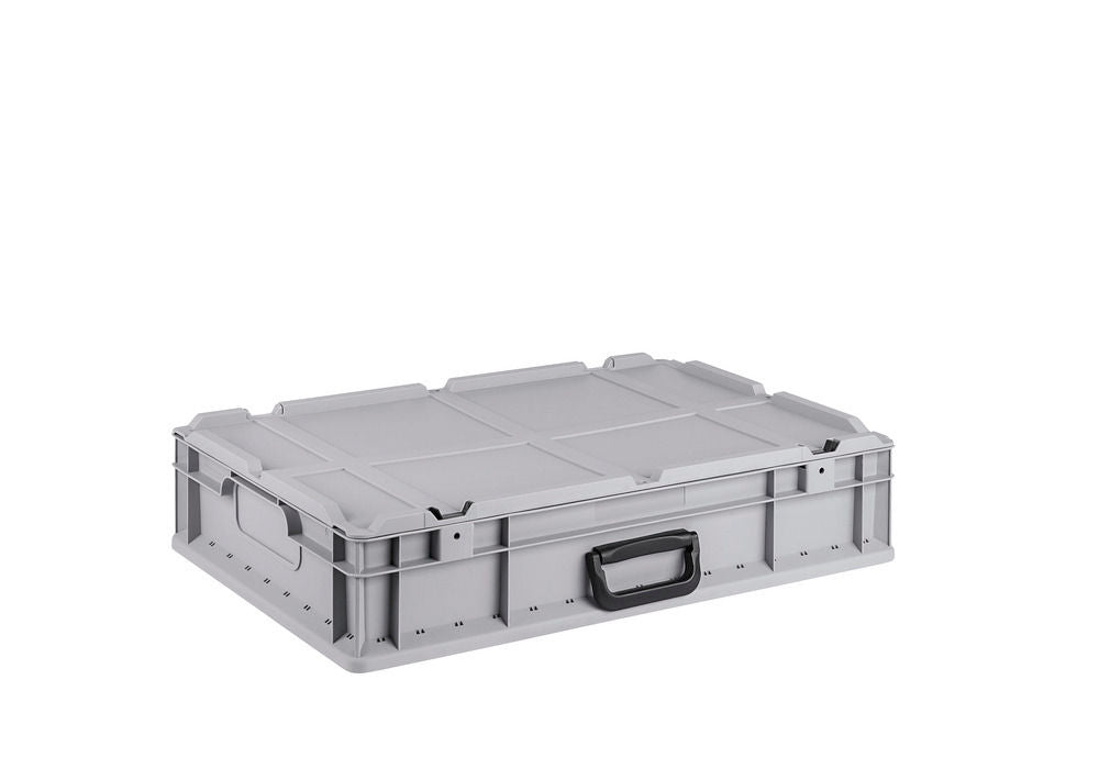 Višekratni Stapelbehälter Classic-Line C DENIOS 265220W 600 x 400 x 135 mm Sivi