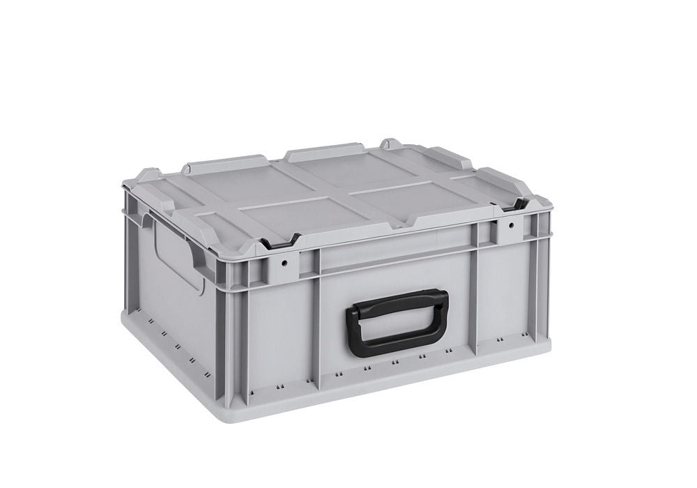 Euro Stapelbehälter Classic-Line C DENIOS 265219W 400 x 300 x 185 mm Sivi