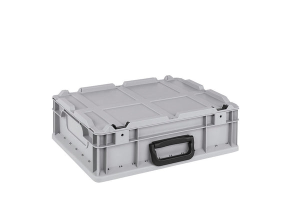 Euro Stapelbehälter Classic-Line C DENIOS 265218W 400 x 300 x 120 mm Sivi