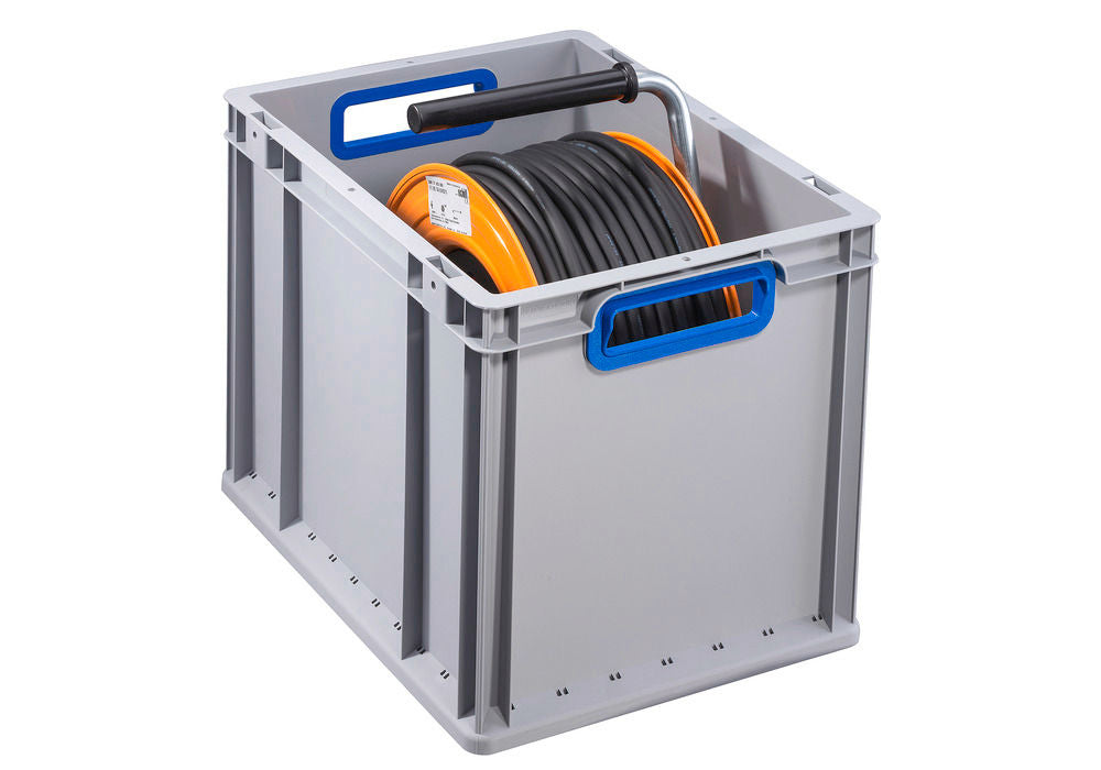 Euro Stapelbehälter Classic-Line B DENIOS 265213W 400 x 300 x 320 mm Sivi/Plavi