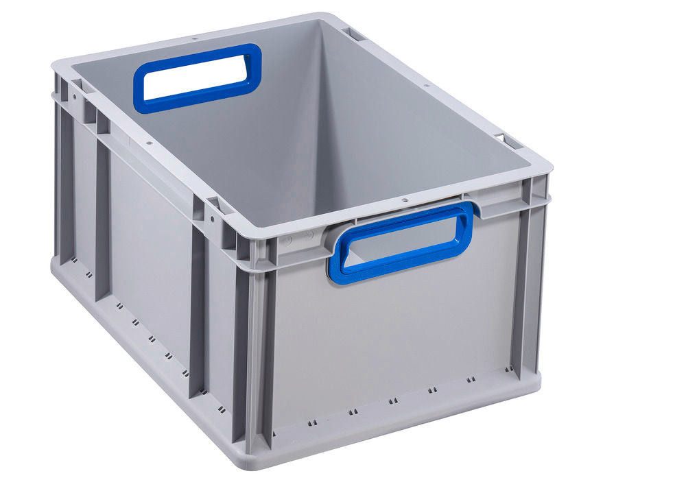 Euro Stapelbehälter Classic-Line B DENIOS 265212W 400 x 300 x 220 mm Sivi/Plavi