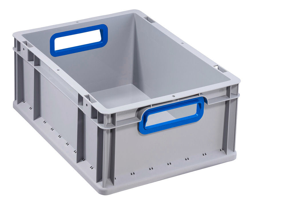Višekratni Stapelbehälter Classic-Line B DENIOS 265211W 400 x 300 x 170 mm Sivo/Plavi