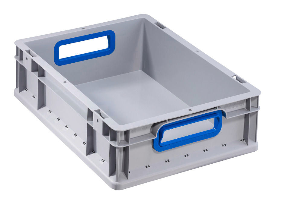 Višekratni Stapelbehälter Classic-Line B DENIOS 265210W 400 x 300 x 120 mm Sivo/Plavi