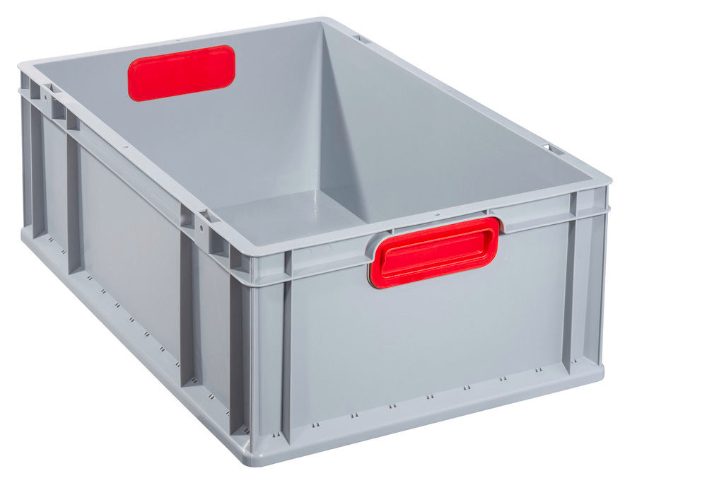Višekratni Stapelbehälter Classic-Line B DENIOS 265208W 600 x 400 x 220 mm Sivo/Crveni