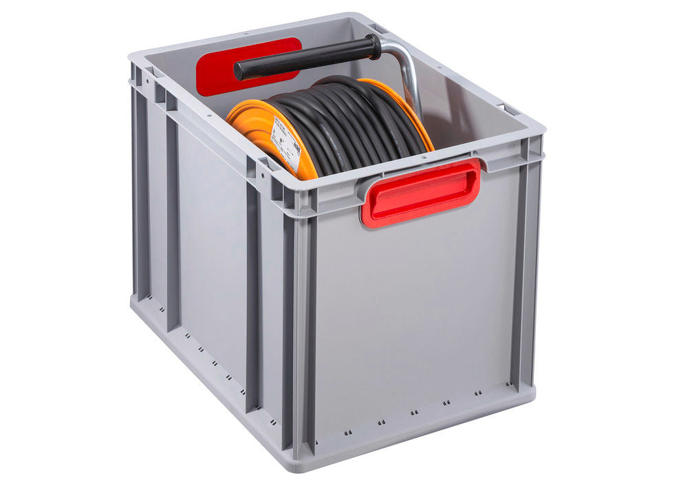 Euro Stapelbehälter Classic-Line B DENIOS 265205W 400 x 300 x 320 mm Sivi/Crveni