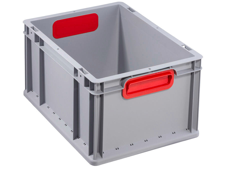 Višekratni Stapelbehälter Classic-Line B DENIOS 265204W 400 x 300 x 220 mm Sivo/Crveni