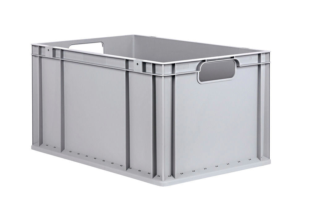 Euro Stapelbehälter Classic-Line B DENIOS 265201W 600 x 400 x 320 mm Sivi