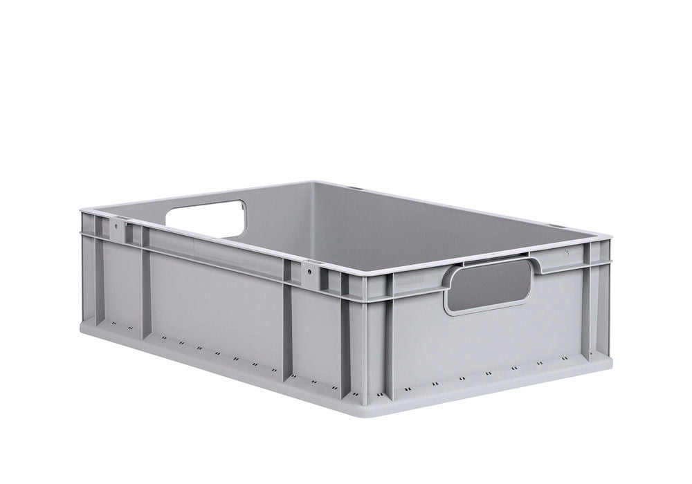 Euro Stapelbehälter Classic-Line B DENIOS 265199W 600 x 400 x 170 mm Sivi