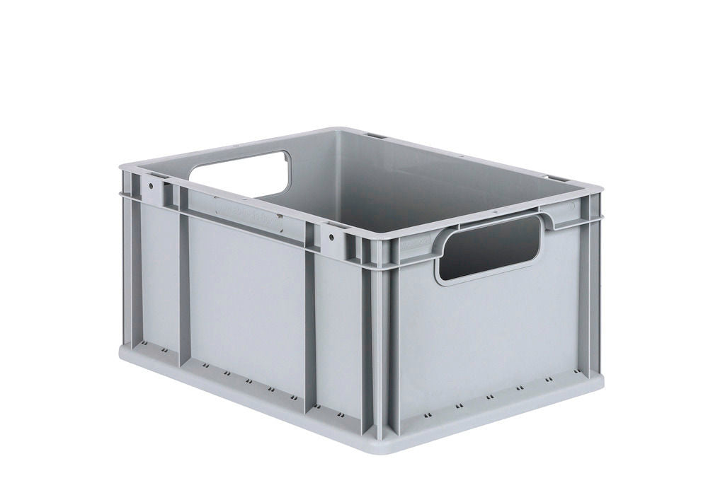 Euro Stapelbehälter Classic-Line B DENIOS 265196W 400 x 300 x 220 mm Sivi