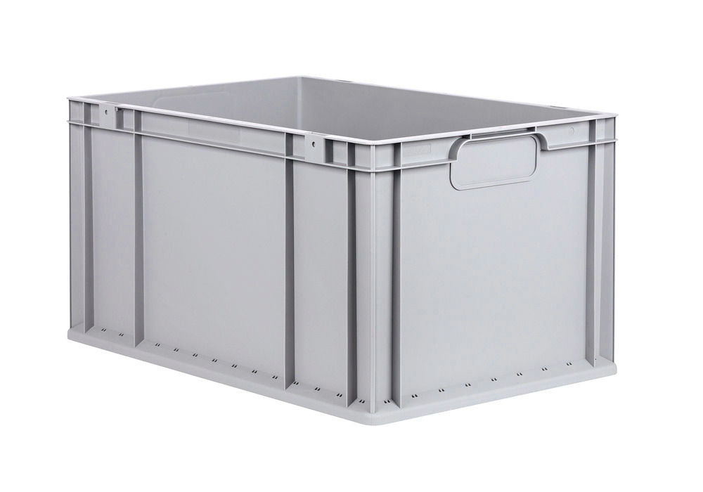 Euro Stapelbehälter Classic-Line B DENIOS 265193W 600 x 400 x 320 mm Sivi