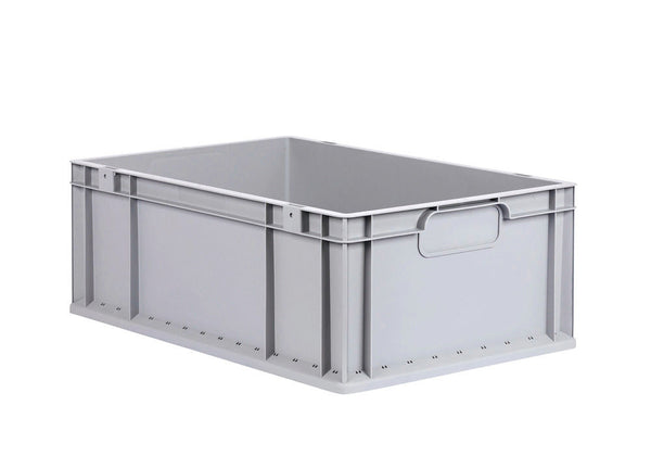 Euro Stapelbehälter Classic-Line B DENIOS 265192W 600 x 400 x 220 mm Sivi