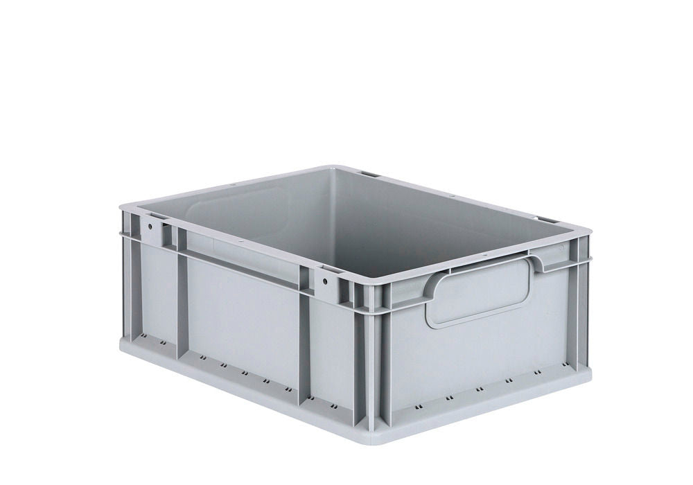 Euro Stapelbehälter Classic-Line B DENIOS 265187W 400 x 300 x 170 mm Sivi