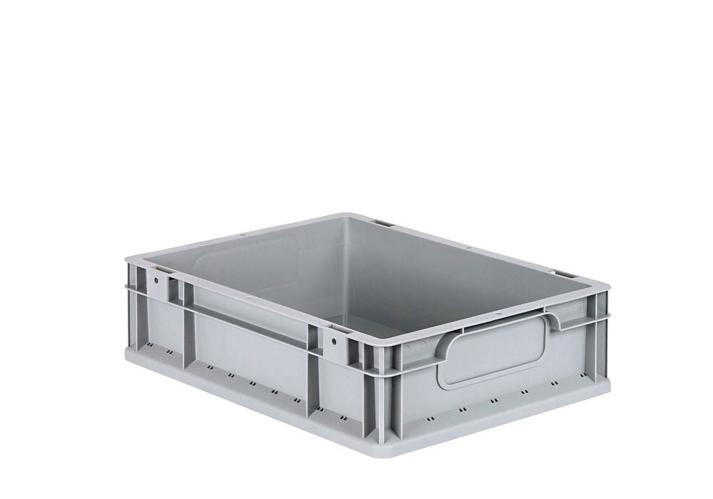 Euro Stapelbehälter Classic-Line B DENIOS 265186W 400 x 300 x 120 mm Sivi