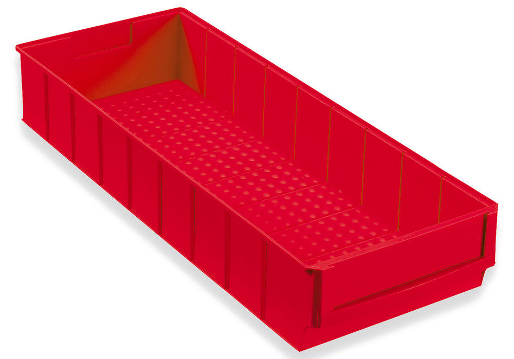 Regalkasten classic-line A3-B PP 185 x 500 x 81 mm Crvena Pakovanje 8 Komada DENIOS 265162W