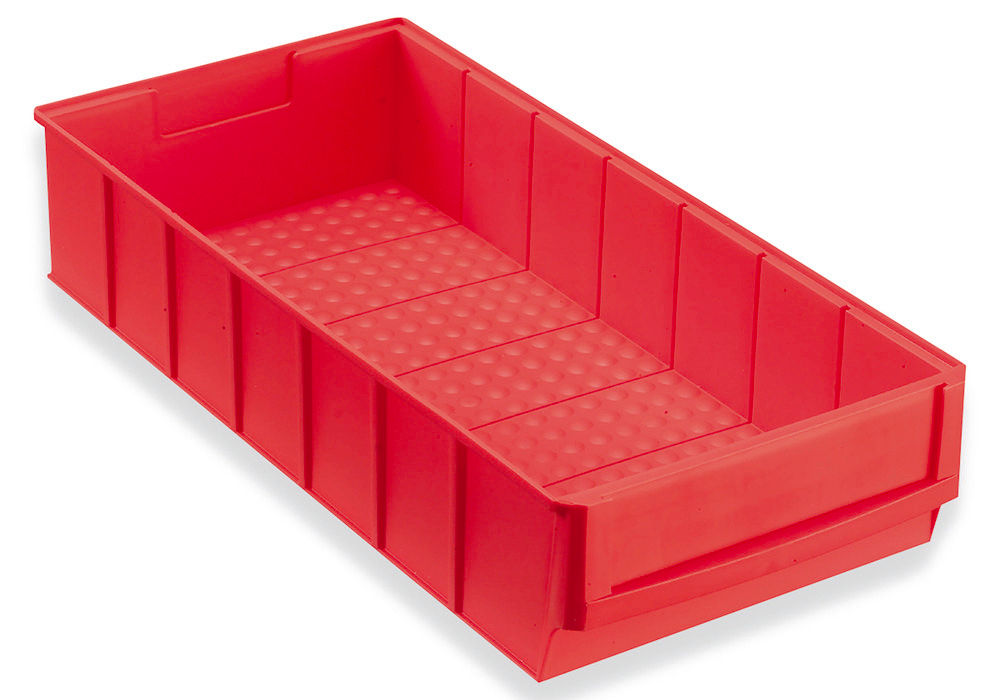 Regalkasten classic-line A2-B PP 185 x 400 x 81 mm Crvena Pakovanje 8 Komada DENIOS 265158W