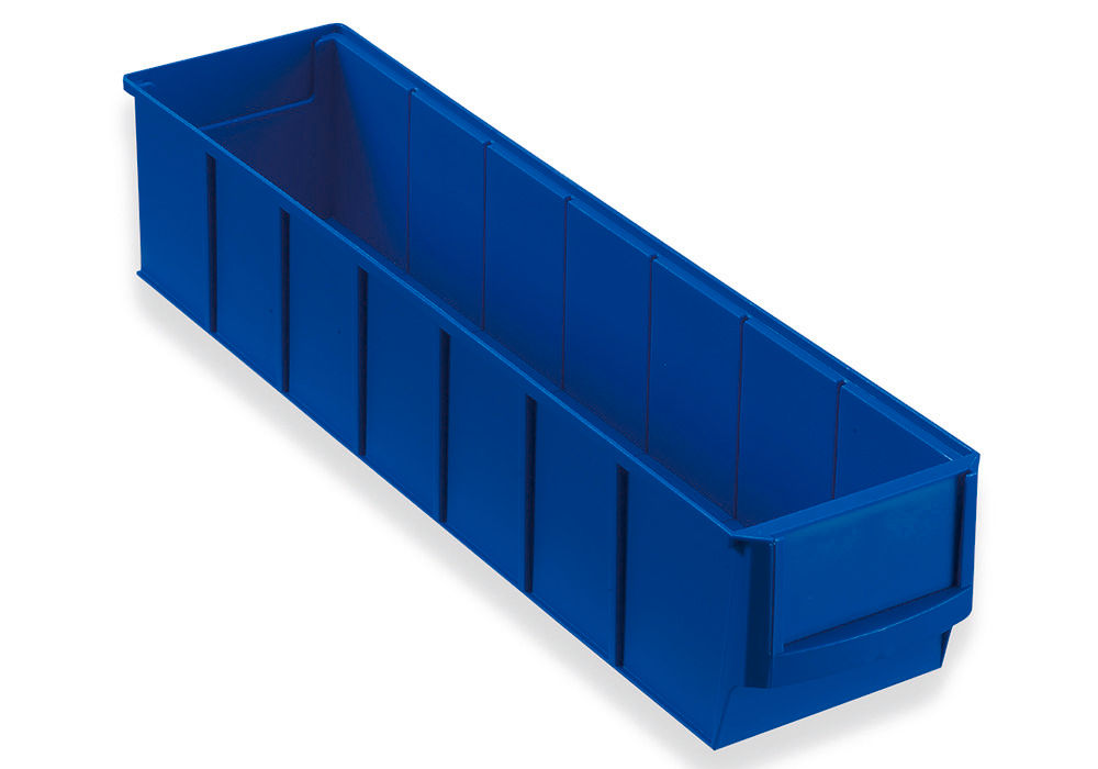 Regalkasten classic-line A2-S PP 91 x 400 x 81 mm Plavi Pakovanje 16 Komada DENIOS 265155W