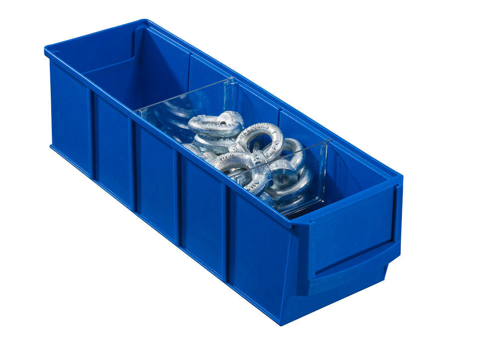 Regalkasten classic-line A1-S PP 91 x 300 x 81 mm Plavi Pakovanje 16 Komada DENIOS 265151W