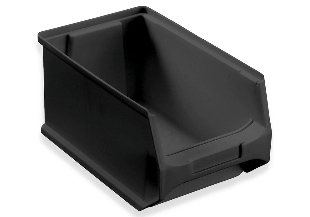 ESD-Sichtlagerkasten pro-line B3 PP 145 x 235 x 125 mm Crna Pakovanje 24 Komada DENIOS 265148W