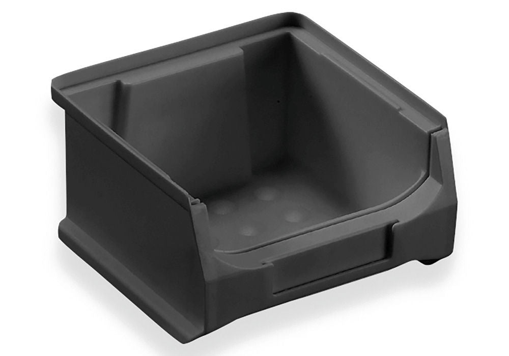 ESD-Sichtlagerkasten pro-line B1 PP 100 x 100 x 60 mm Crni Pakovanje 30 Komada DENIOS 265146W