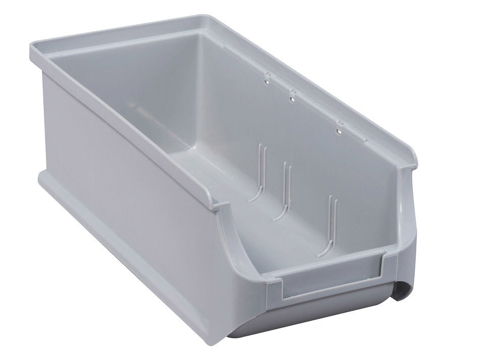 Sichtlagerkasten pro-line A2-L PP 100 x 215 x 75 mm Sivi Pakovanje 20 Komada DENIOS 265135W