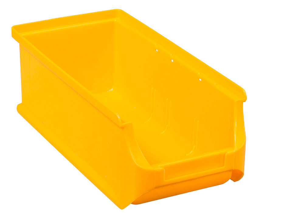 Sichtlagerkasten pro-line A2-L PP 100 x 215 x 75 mm Žuti Pakovanje 20 Komada DENIOS 265133W