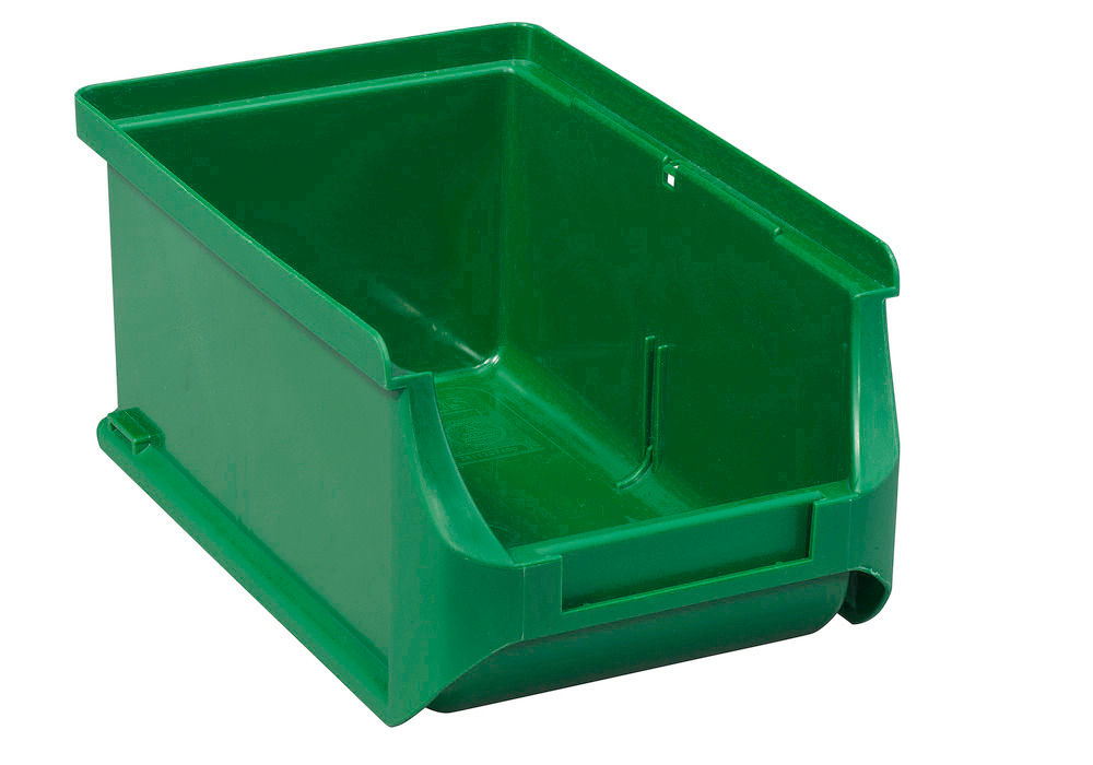 Sichtlagerkasten pro-line A2 PP 100 x 160 x 75 mm Zeleni Pakovanje 24 Komada DENIOS 265114W