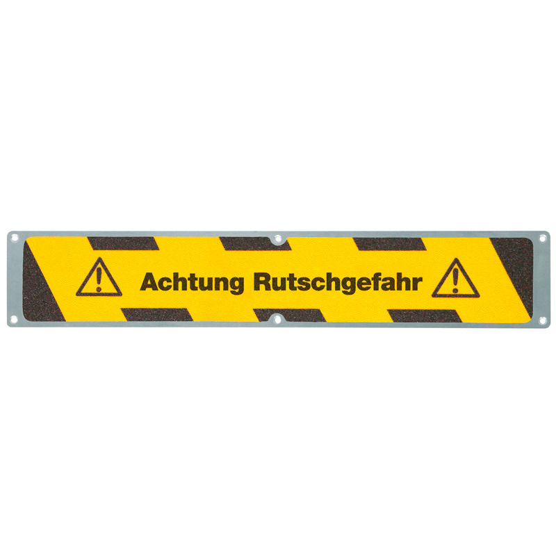 Aluminijumska Protivklizna Ploča M2 DENIOS Žuto/Crna 635 x 114 mm 264483W