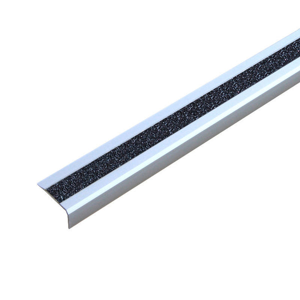 Aluminijumski Protivklizni Profil za Stepenice DENIOS GlitterGrip Crni 1000 mm 263920W