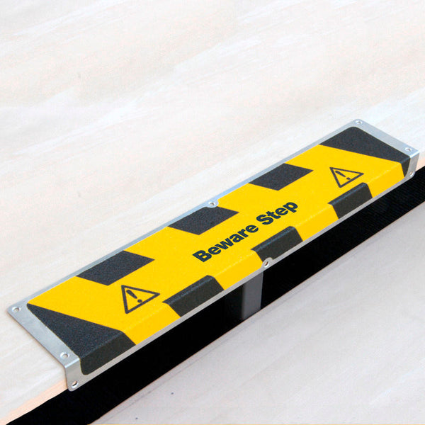 Antirutschtreppenkantenprofil Aluminium M2 Crno/Žuto 635 mm 263762W