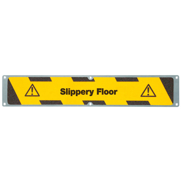 Aluminijumska Protivklizna Ploča M2 DENIOS Žuto/Crna 635 x 114 mm 263656W