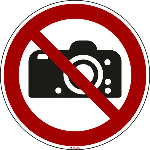DENIOS Znak Zabrane Zabranjeno Fotografisanje P029 266731W
