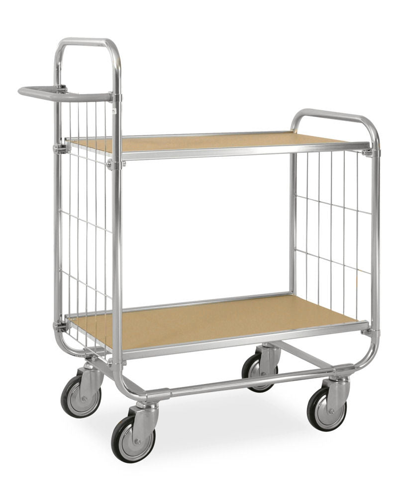 Kongamek ESD-Etagenwagen KM Verzinkt 2 Flexible Böden 945 x 470 x 1120 mm 267582W