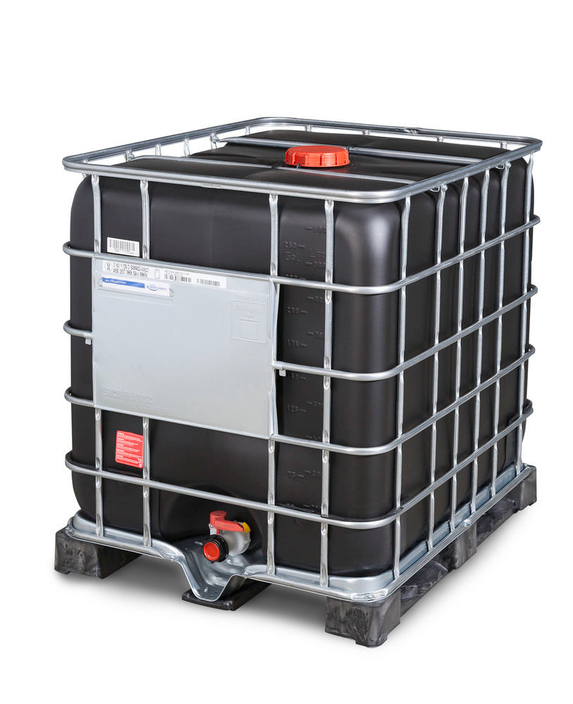 Schütz IBC Kontejner Za Opasne Tvari UV Zaštita PE Paleta 1000L DN150