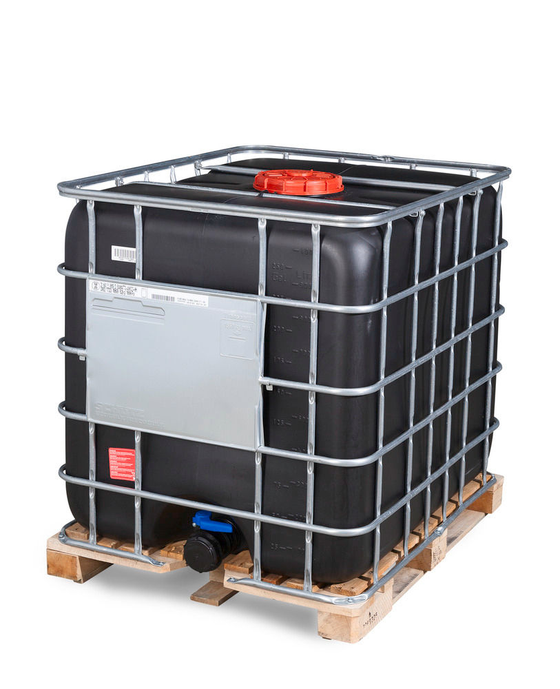 Denios Recobulk IBC Kontejner UV Zaštita Drvena Paleta 1000L DN225 DN80