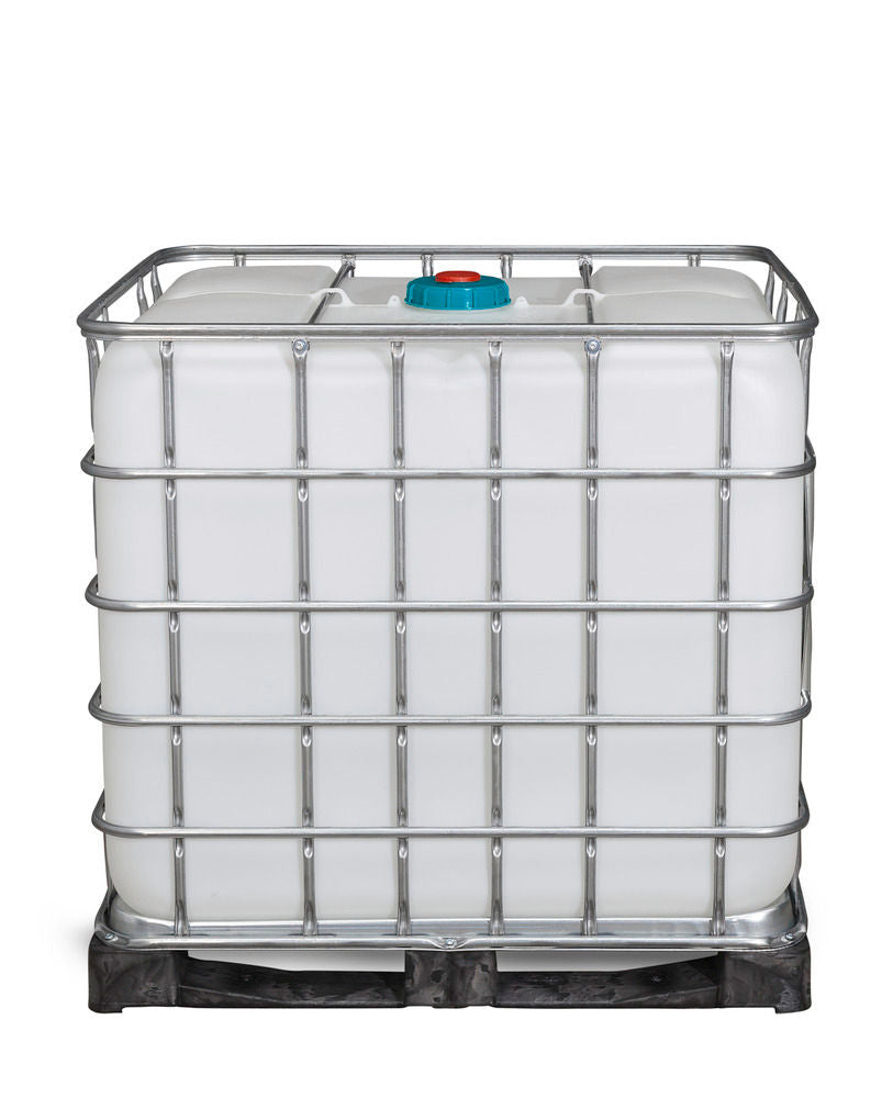 Schütz IBC Kontejner Za Opasne Tvari Ex Izvedba PE Paleta 1000L DN150 DN50