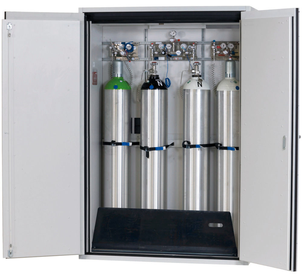 Asecos Vatrootporni Orman Za Gasne Boce G90 4x50l 1398x615x2050mm Sivi