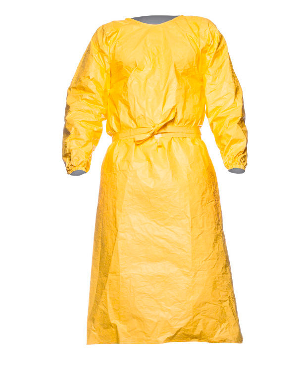 Zaštitni Laboratorijski Mantil DuPont Tychem 2000 C Žuti L/XXL C-PL50 25 Komada
