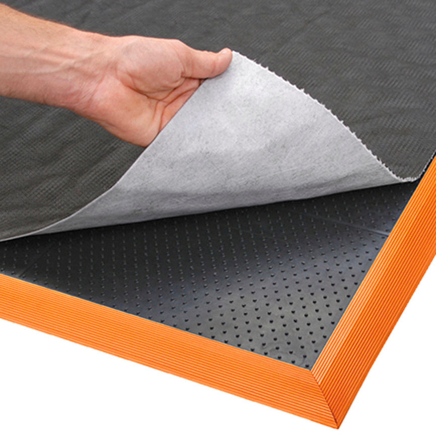 Anti-Ermüdungsmatte für Bindevlies SST 2 Sorb Stance DENIOS 91 x 316 cm Crna