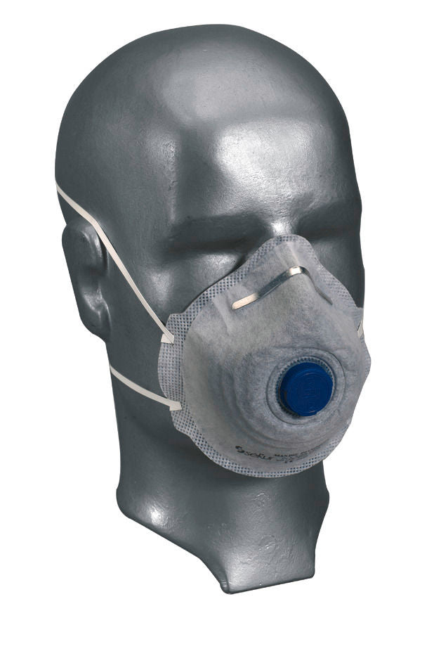 EKASTU Jednokratna Polumaska FFP2 Combi/V sa Ventilom i Aktivnim Ugljem 12 Komada