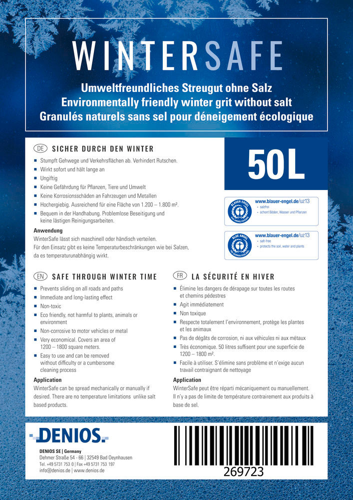 DENIOS Ekološko Sredstvo za Posipanje WinterSafe 269723W
