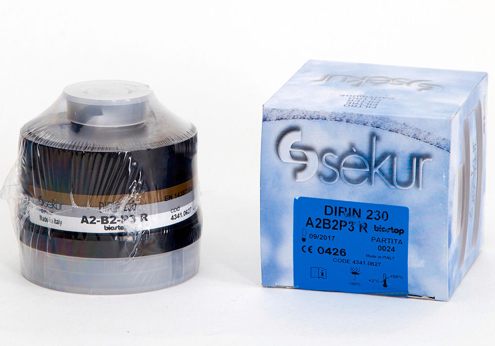Mehrbereichskombifilter EKASTU 230 A2 B2-P3 za Maske 330 607 607 TR i SFERA