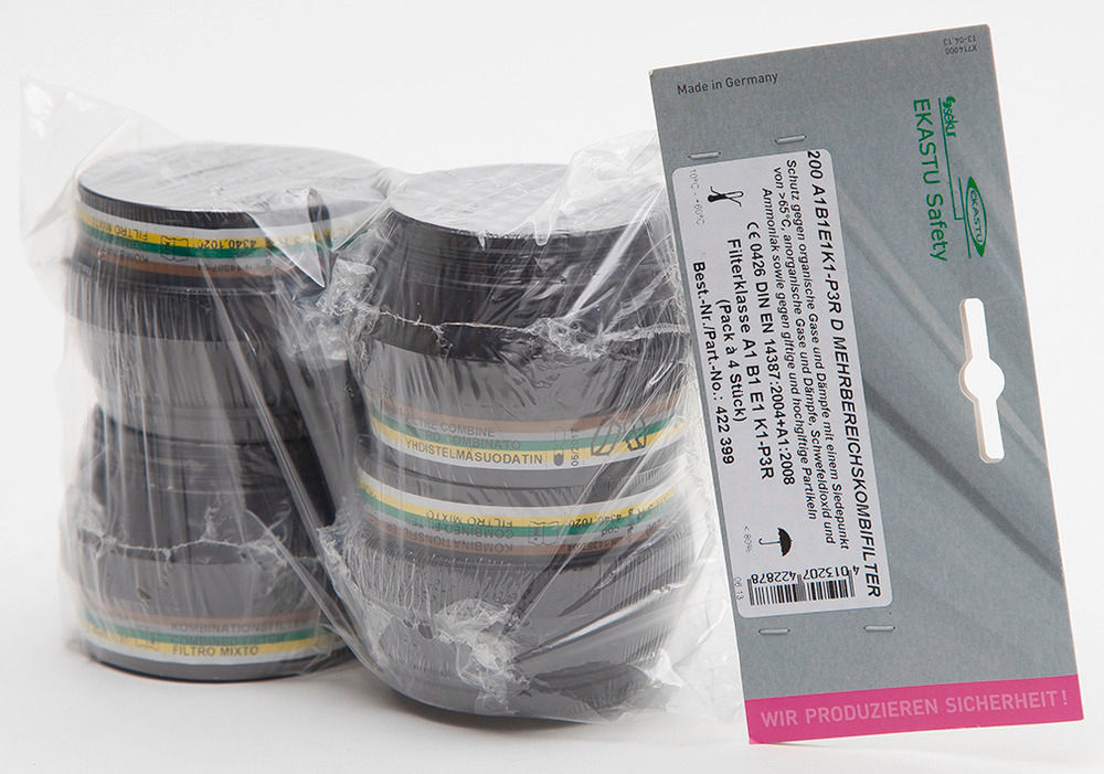 Kombinovani Filter EKASTU 200 A1 B1 E1 K1-P3 za Polumaske Beta i 100/2