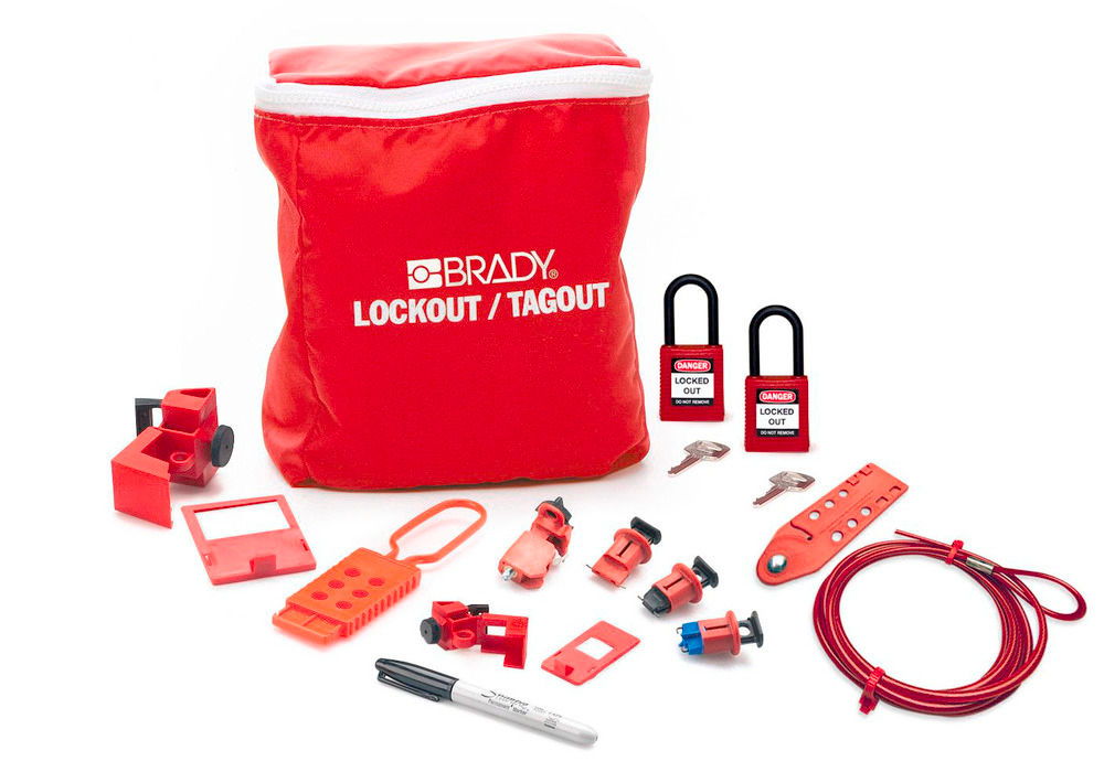 Brady Set za Blokadu Automatskih Osigurača za Električare 257032W