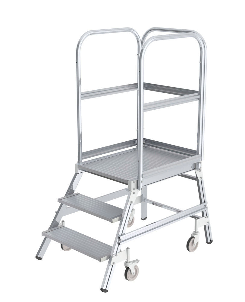 MUNK Pokretne Aluminijumske Merdevine sa Platformom 262102W