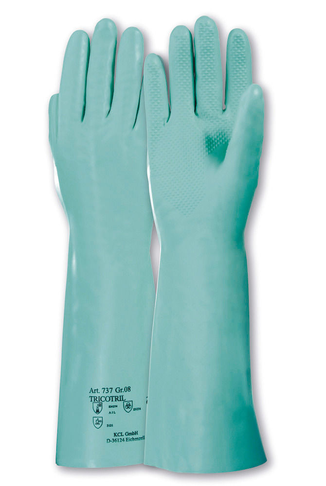 Hemijske Zaštitne Rukavice KCL Tricotril Kategorija III 40 cm 10 Pari