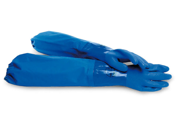 Hemijske Zaštitne Rukavice Showa SHOWA-690 Pamuk PVC Kategorija III 65 cm 1 Par