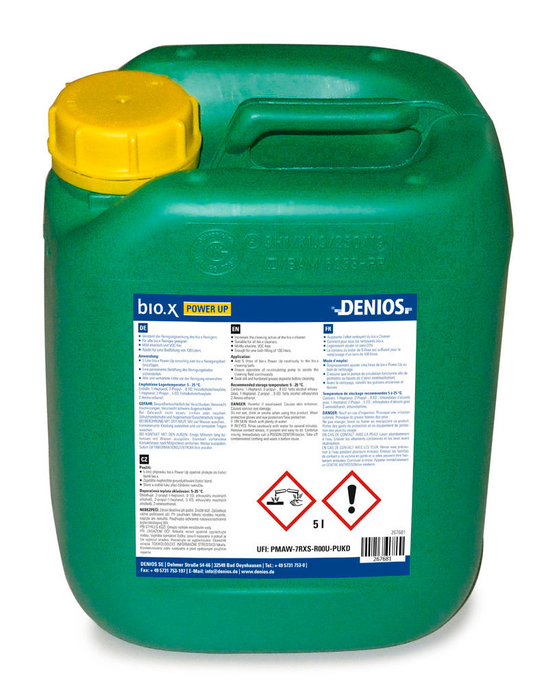 bio.x Power-Up Aditiv za pojačavanje čišćenja za bio.x kupke 5 l 267681W